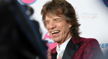 Mick Jagger először mutatkozott szívműtétje óta