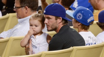 Nagyon cuki dolgot tett David Beckham kislánya