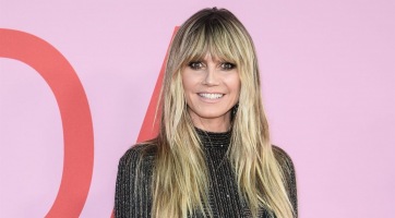 Nagyon régi fotót mutatott magáról Heidi Klum