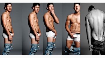Nick Jonas szinte mindent megmutat