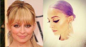 Nicole Richie lilára váltott
