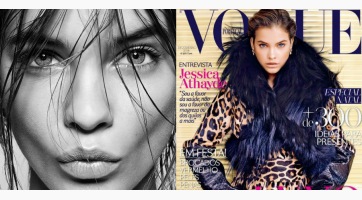 Palvin Barbi a Vogue címlapján pózolt