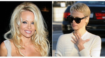 Pamela Anderson is levágatta haját