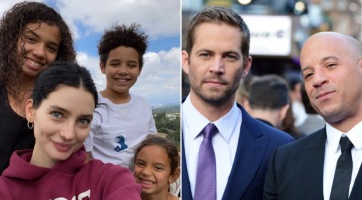 Paul Walker lánya Vin Diesel gyermekeivel fotózkodott