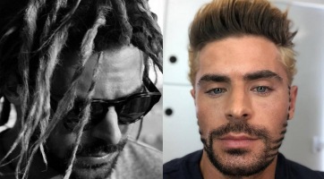 Rasztára váltott Zac Efron