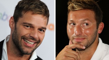 Ricky Martin bemutatta párját