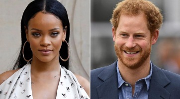 Rihannával találkozott Harry herceg
