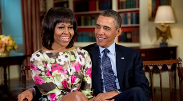 Stevie Wonder Michelle Obamának szerenádozott