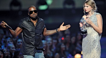 Taylor Swift megfenyegette Kanye West-et