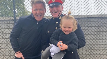 Tengerészgyalogos lett Gordon Ramsay fia