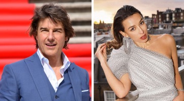 Tom Cruise-nak új barátnője van, egy bulin buktak le