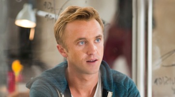 Tom Felton Griffendéles maszkkal sokkolta a világot