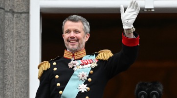 Trónra lépett az új dán király, X. Frigyes