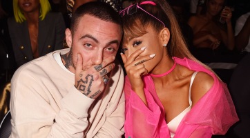 Vicces képpel köszöntötte fel párja Ariana Grandét