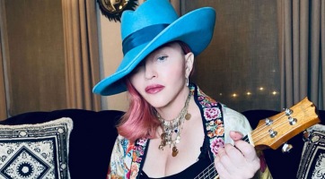 Videón mutatta meg családját Madonna