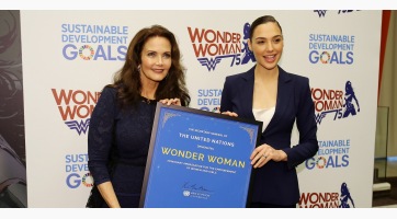 Wonder Woman az ENSZ tiszteletbeli nagykövete lett