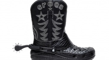Debütál a Crocs vagány cowboy csizmája
