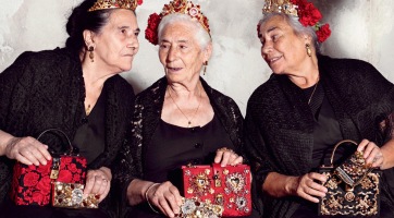 Nagymamákkal hódít a Dolce & Gabbana