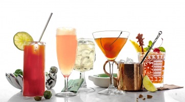Alkoholmentes gyümölcsös koktélok