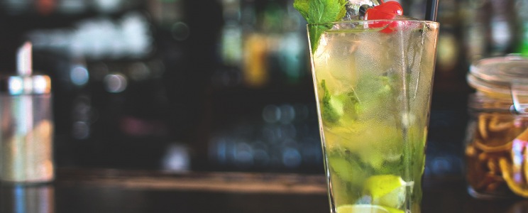 Alkoholmentes mojito (virgin mojito)