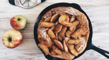 Almás dán palacsinta (dutch baby)