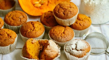 Amerikai sütőtökös muffin
