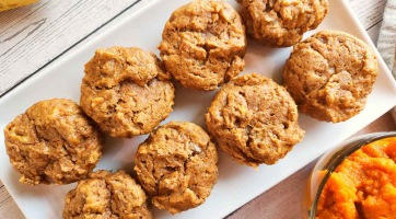 Banános-sütőtökös muffin