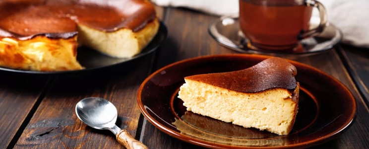 Baszk sajttorta