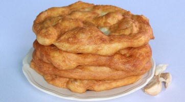 Burgonyás lángos