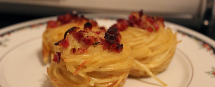 Carbonara muffin