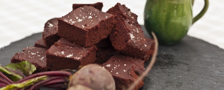 Céklás brownie