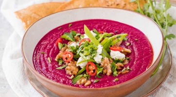 Céklás gazpacho