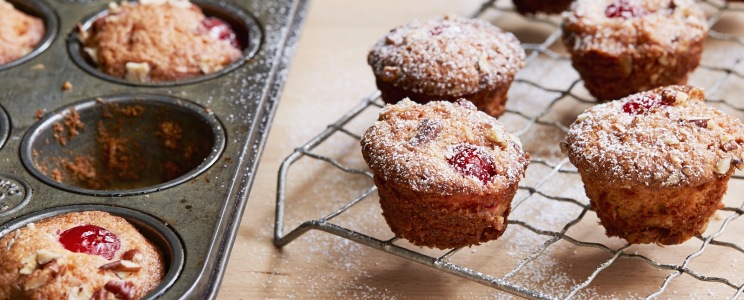 Cseresznyés muffin