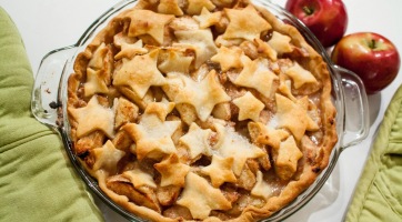 Csillagos almás pite