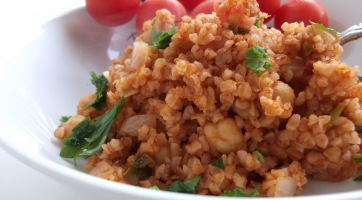 Csirkés bulgur