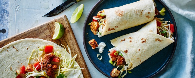 Csirkés fajita