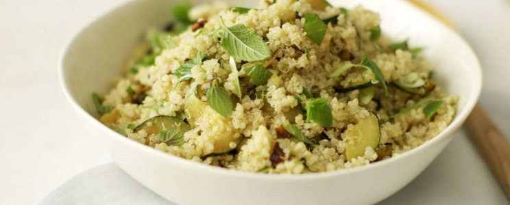 Cukkinis bulgur