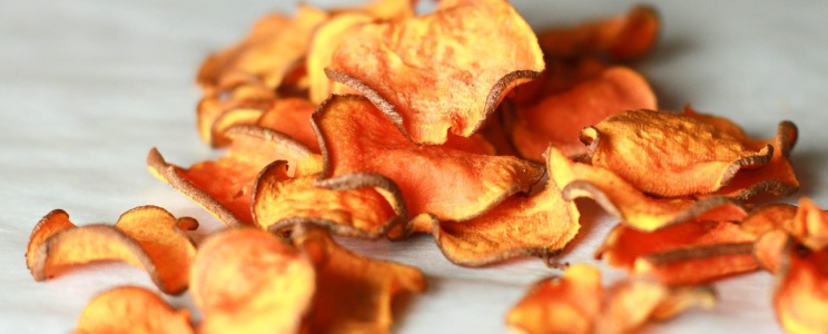 Édesburgonya chips