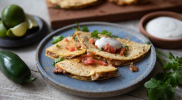 Egyszerű tonhalas quesadilla