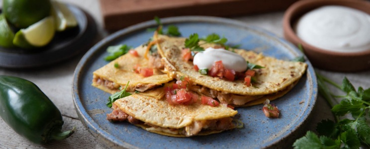 Egyszerű tonhalas quesadilla
