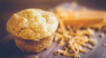 Egyszerű túrós muffin