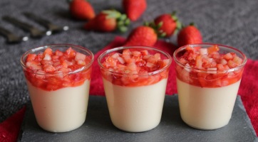 Fehércsoki mousse