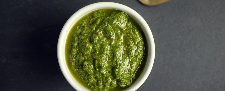 Fetás rukkola pesto