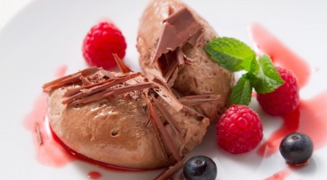 Francia csoki mousse