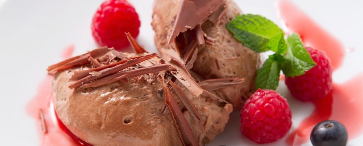 Francia csoki mousse