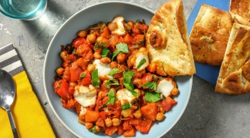 Fűszeres csicseriborsó ragu