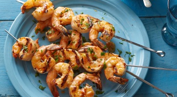 Fűszeres grillezett garnéla