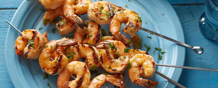 Fűszeres grillezett garnéla