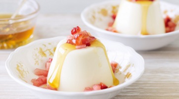 Görög joghurtos panna cotta