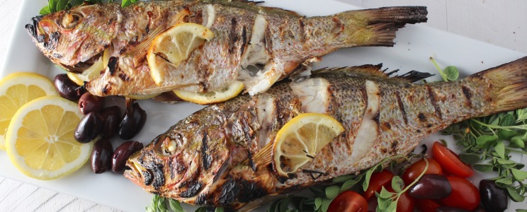 Grillezett pisztráng